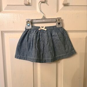 Carter's Chambray Skirt Size 12M